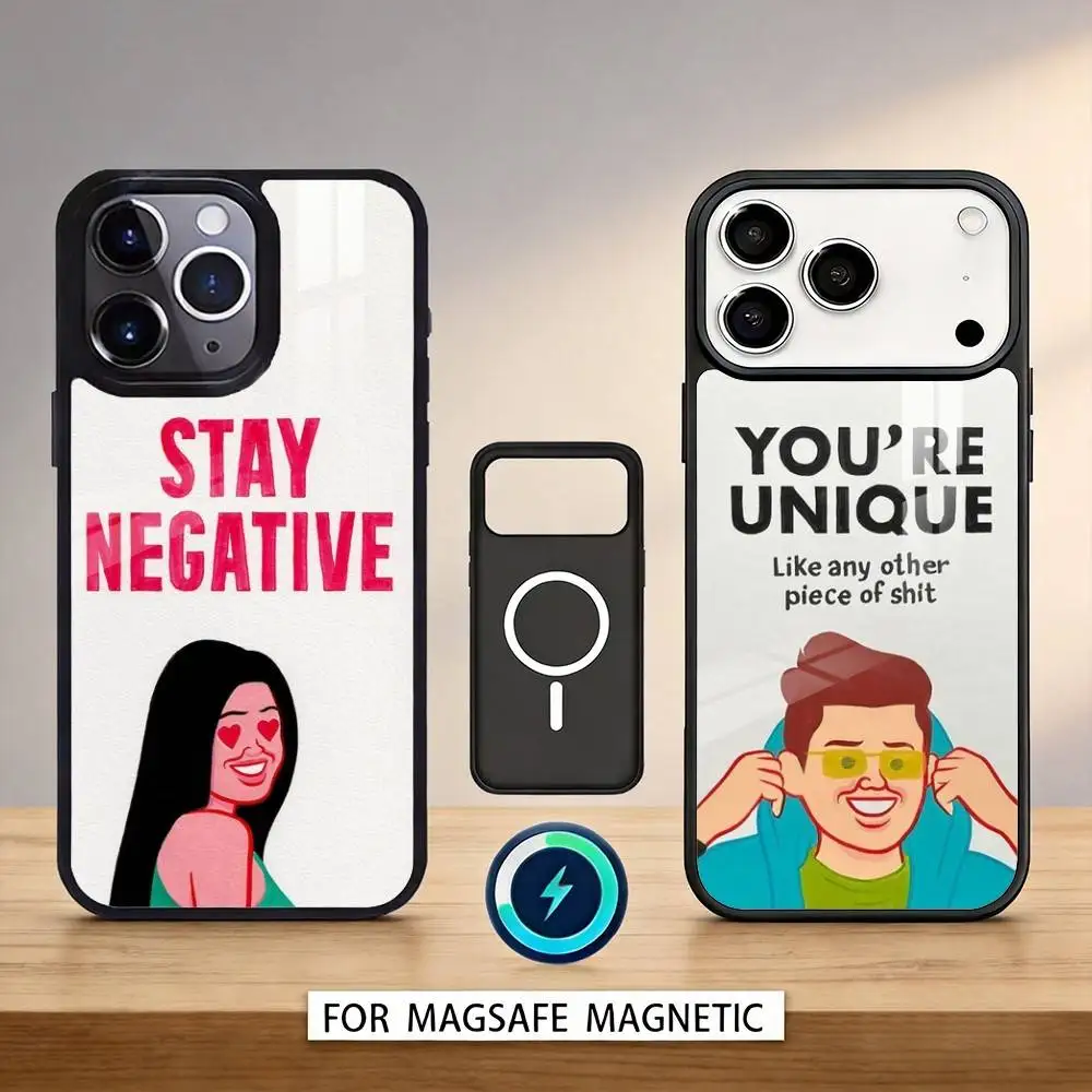 

Новый чехол для телефона A-Art Joan Cornella для iPhone 17, 16, 15, 14, 13, 12, Pro, Max, магнитный, для беспроводной зарядки Magsafe