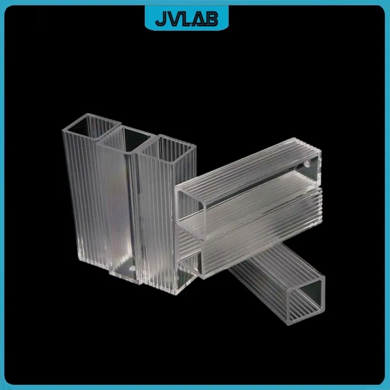 PS Cuvette 3.5ml / 4.5ml Spectrophotometer Semi Micro Plastic Cuvettes Disposable Cuvette Wavelength Range 340-900nm 100 / PK