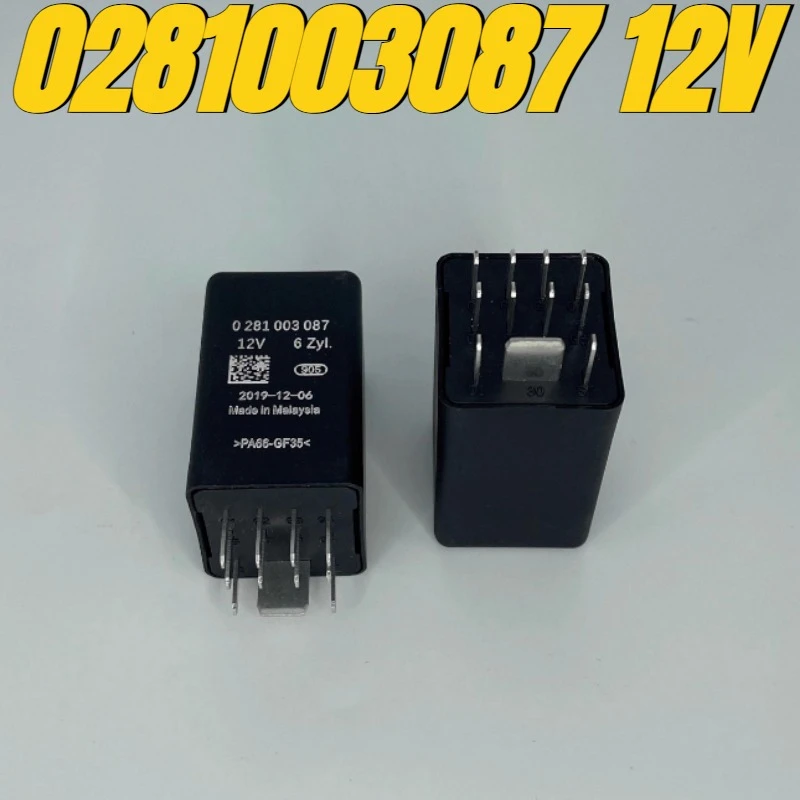 

（Brand New Original）1pcs/lot 100% original genuine relay:0281003087 12V 11pins Preheating plug relay