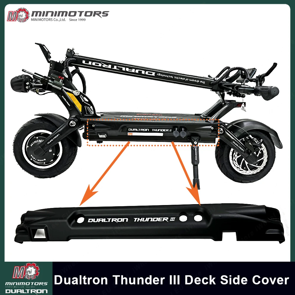 Original Dualtron Thunder III Deck Side Cover Dualtron Thunder III Body Side Cover Platstic Boby Side Cover for DT Thunder III