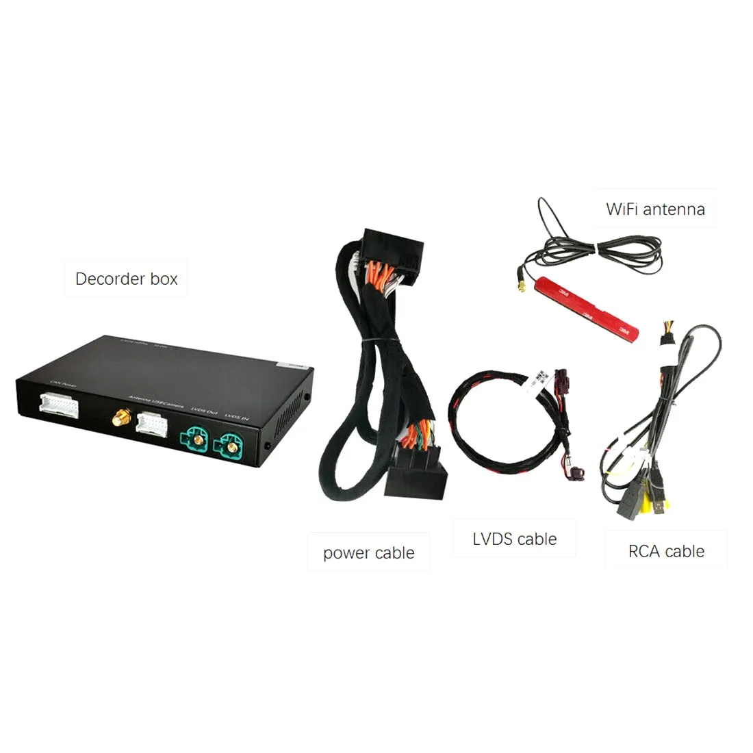 Car Wireless IOS Carplay MMI Android Auto Retrofit Interface Box Radio Systerm For BMW X1 F48 F23 F20 F30 X5 F21 F22 F32 X3 X4