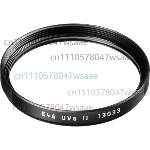 Original 13033 E46 UVa II Multi-Coated UV Filter Lens Protector Anti-Ultraviolet Accessory for Leica M E46 Thread Lenses 98% new