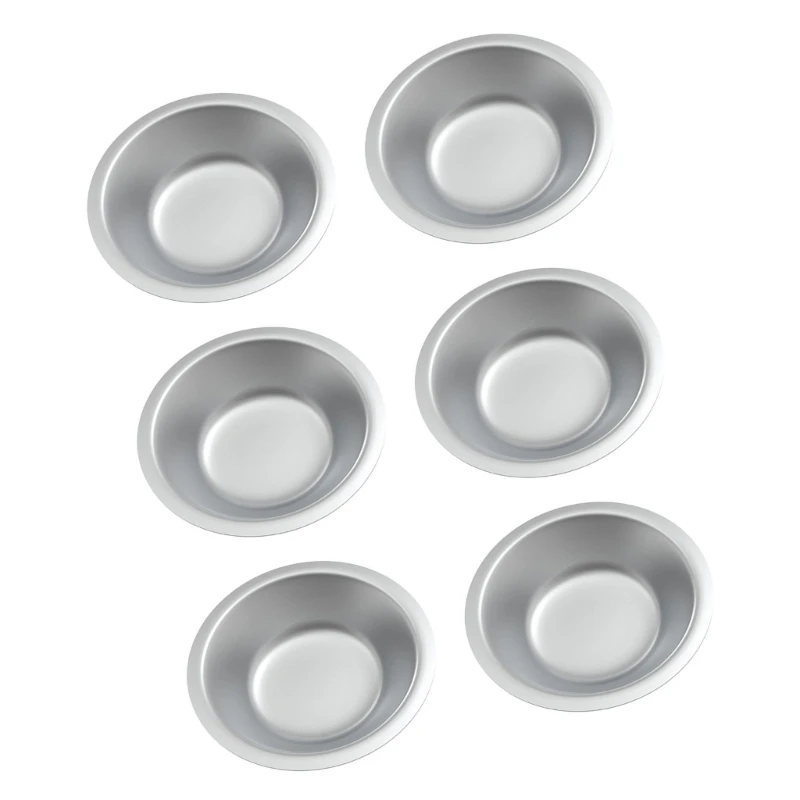 다양한 안료를 혼합하기 위한 6 Pcs 혼합 팔레트 트레이 작은 원형 페인트 트레이