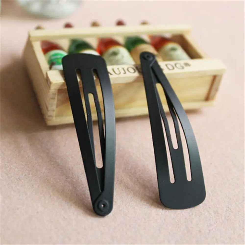

Children Hairgrips Bangs Clip Water Drop Clips Solid Hairpins Headdress Hairpins Barrettes Metal Clips Hair Clip BB Clips