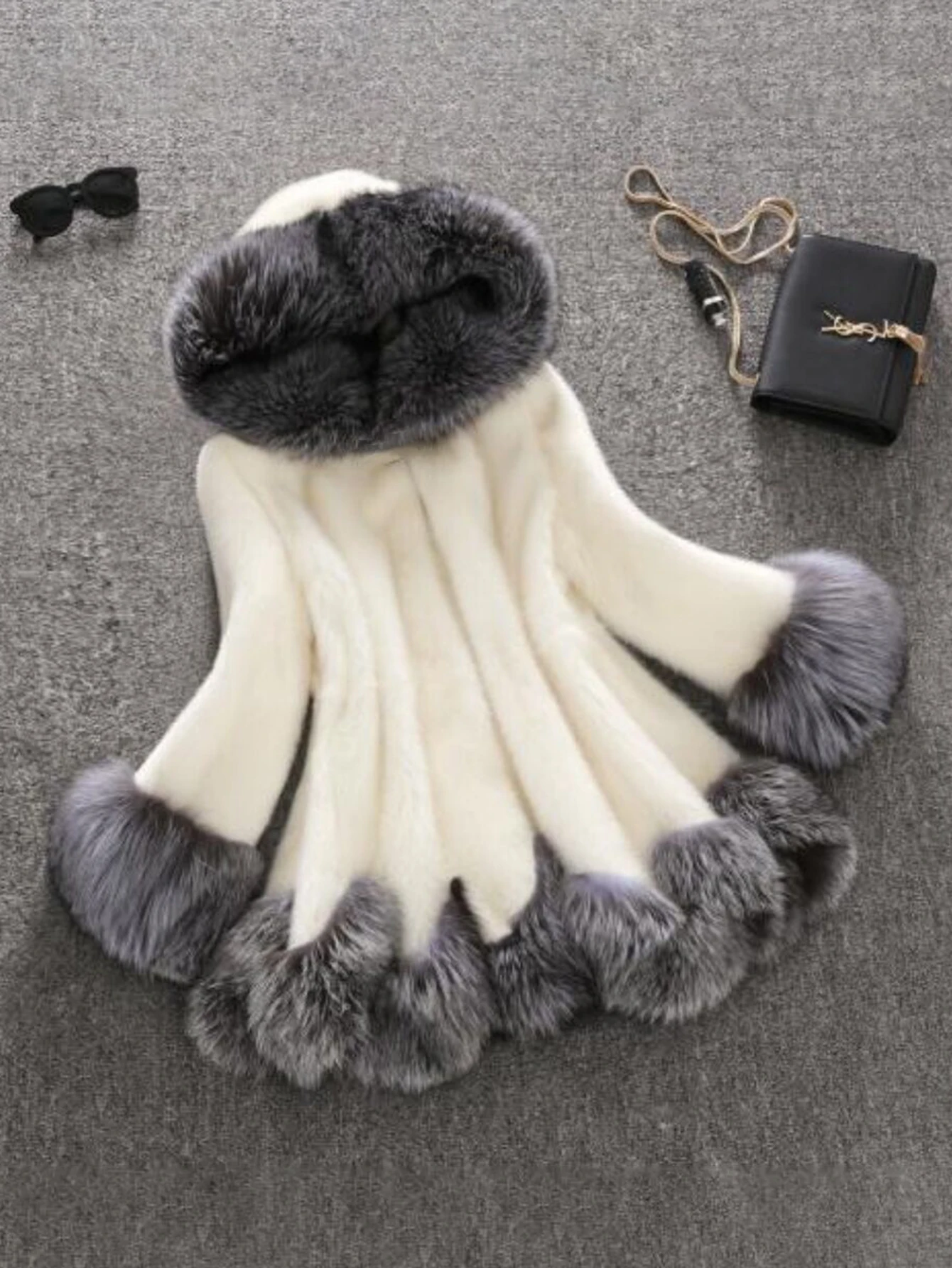 

UNIKTEE Women's Winter Fashion Turtleneck Full Length Knit Cardigan A-Line Casual Coats Plain Fleecing