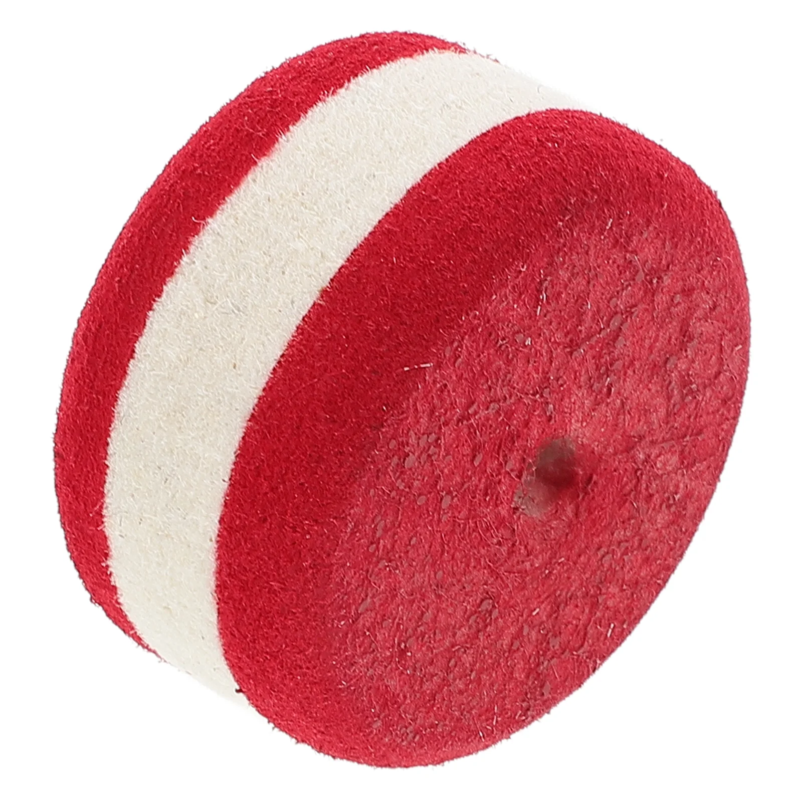 

2pcs Drum Hammer Pad Felt Red Replacement Strong Impact Ergonomically Shaped Accessory For Percussion Instrument