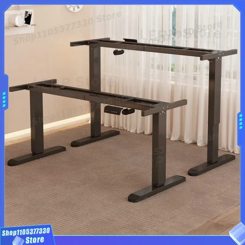 Single Motor Electric Lifting Table Legs Adjustable Height Desk Frame Intelligent Computer Workstation Bracket Tripod Base