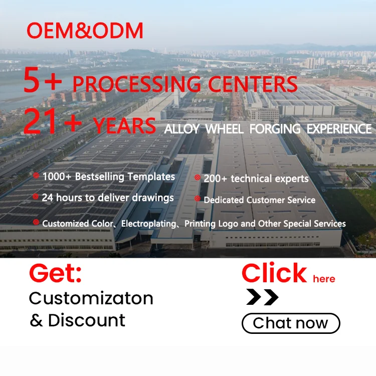 حافة عجلات مقعرة مخصصة 17-22 بوصة 5x108-5x120 لمسة نهائية من سبائك الألومنيوم الذهبية المزورة #6