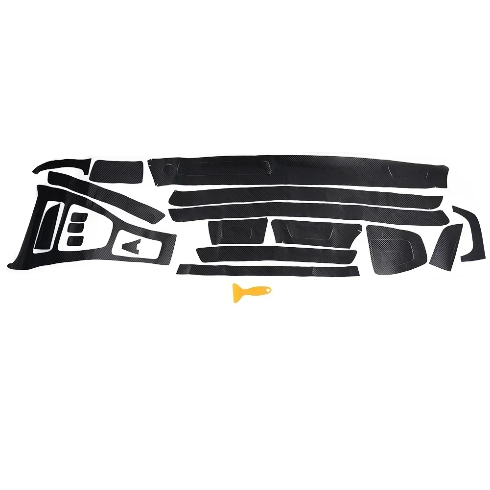 

Car Interior Sticker Carbon Fiber For BMW 3 Series E90 2005-2013 Replacement Replaces 3D Accessory High Quality