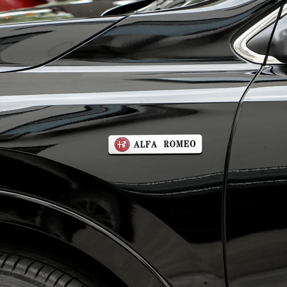 Interior do carro emblema adesivo decalque, decalque para Alfa Romeo Giulia Stelvio Mito Giulietta Tonale ALFA 4C Disco Volante Mito 147 GT