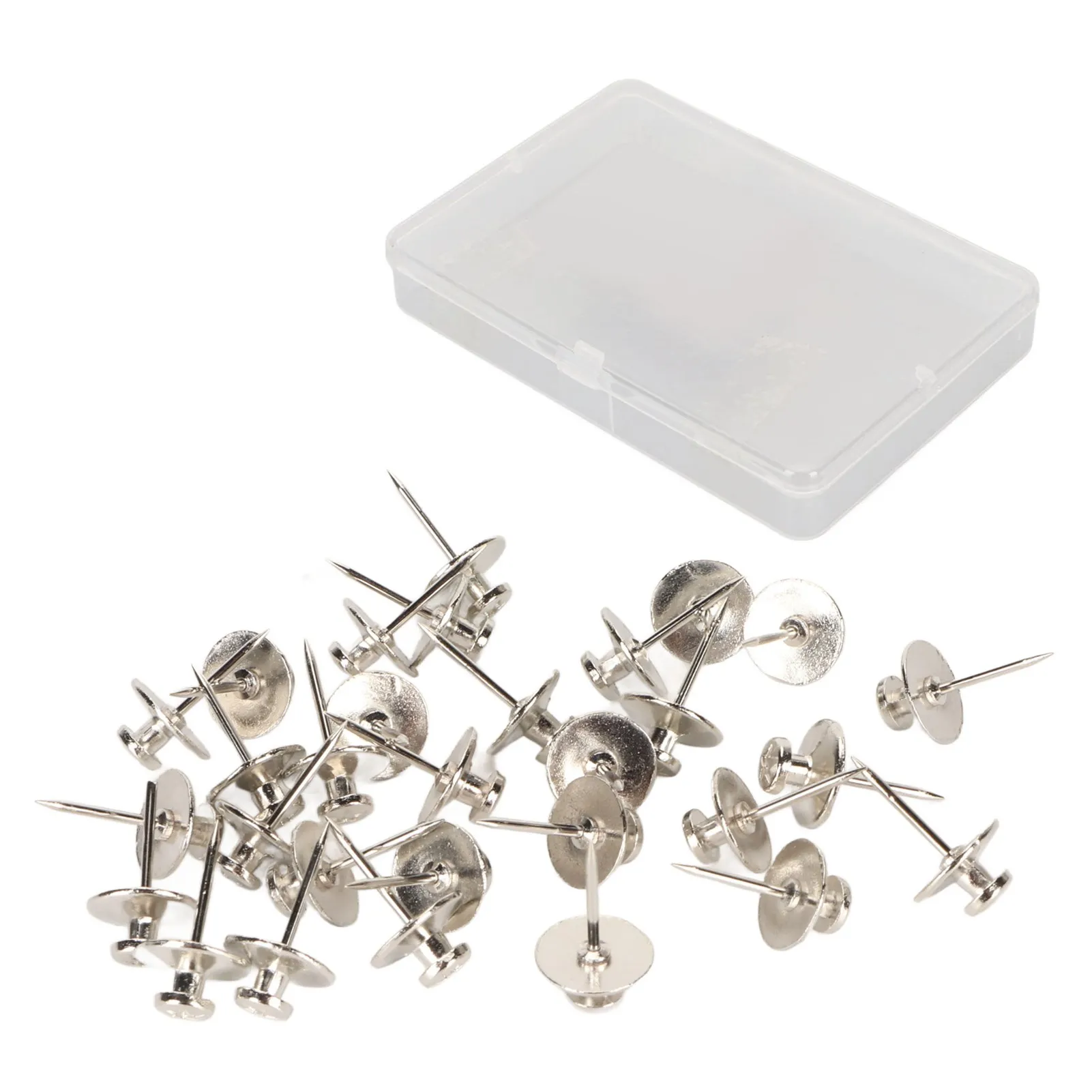 Push Pins Zinc Alloy  Multipurpose Rustproof Picture Hanging Nails Double Headed Decorative for Paintings