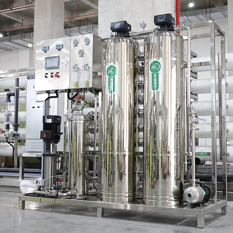 CAMAZ 2T/H RO Reverse Osmosis Water Purification System Stainless Steel Countertop for Hotel & Household Use