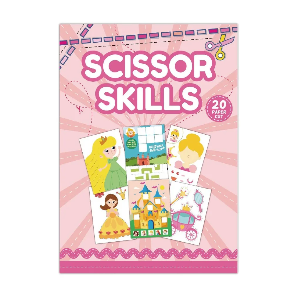 

Paper Kids Paper-cutting Book Toys 3D Animal Pattern Montessori Kindergarten Puzzle Paper Educational Scrapbooking