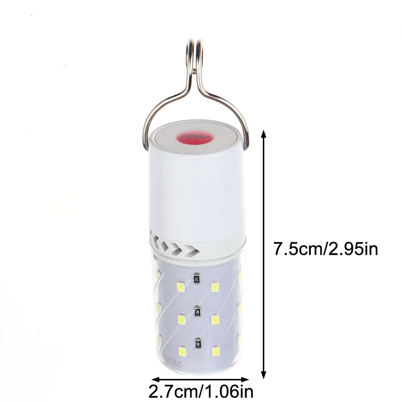 Easy-Carry USB Rechargeable LED Lamp for Outdoor Fishing, Camping, and Emergency Night Lighting