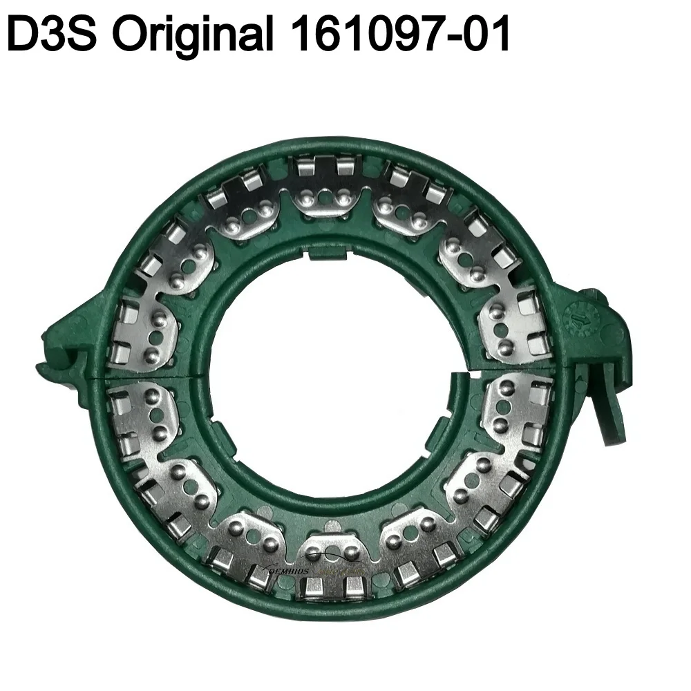 161097-01 16109701 Original D3S Xenon Headlight Bulb Retainer Snap Support Ring For A3 A6 A8 EOS Tiguan Touareg MKZ 8P0941621