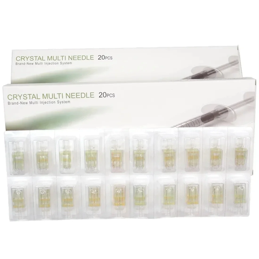 Ruhr موصل دوامة حقنة تسرب الحرة عالية الجودة الكورية نانو مايكروسوفت 5pin الوشم اكسسوارات التجميل 50 قطعة حزمة مستقلة #1