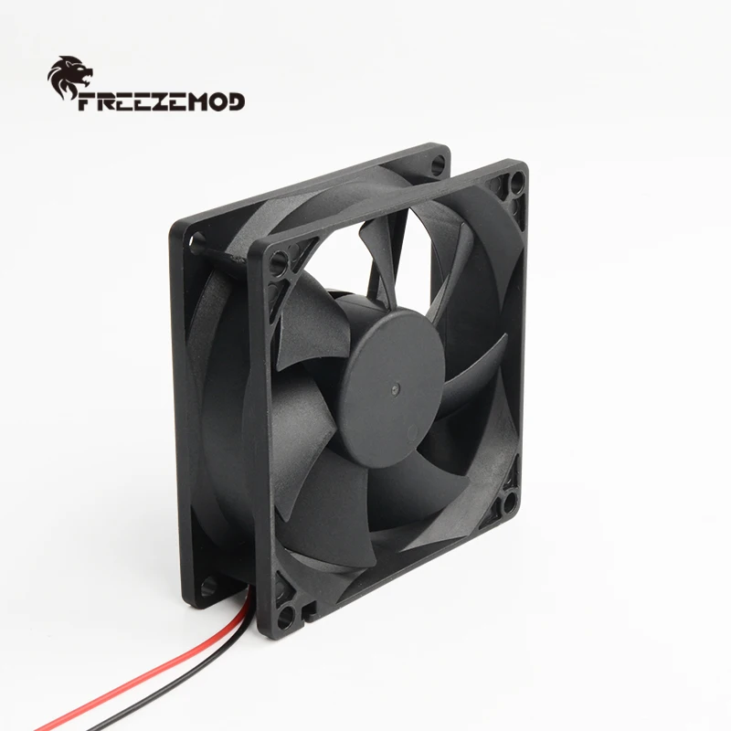 Freezemod High Air Volume 8cm PC Case Fan 12V Voltage 80mm Cooling Fan 2000/4000RPM High Speed Double Ball