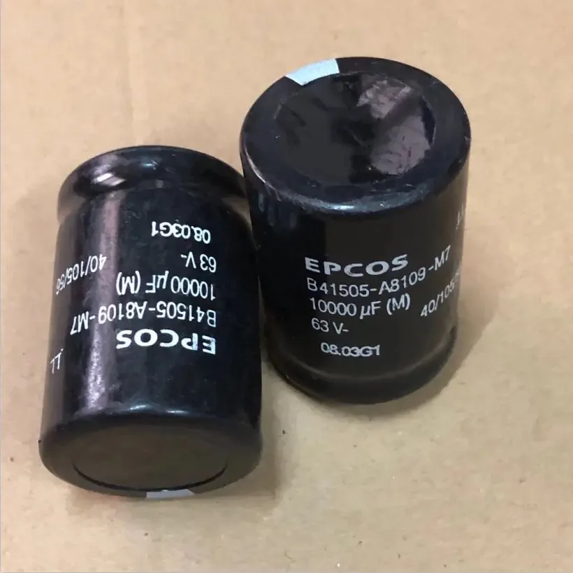 Capacitor eletrolítico, EPCOS e Siemens alemães, 35X50, Novo