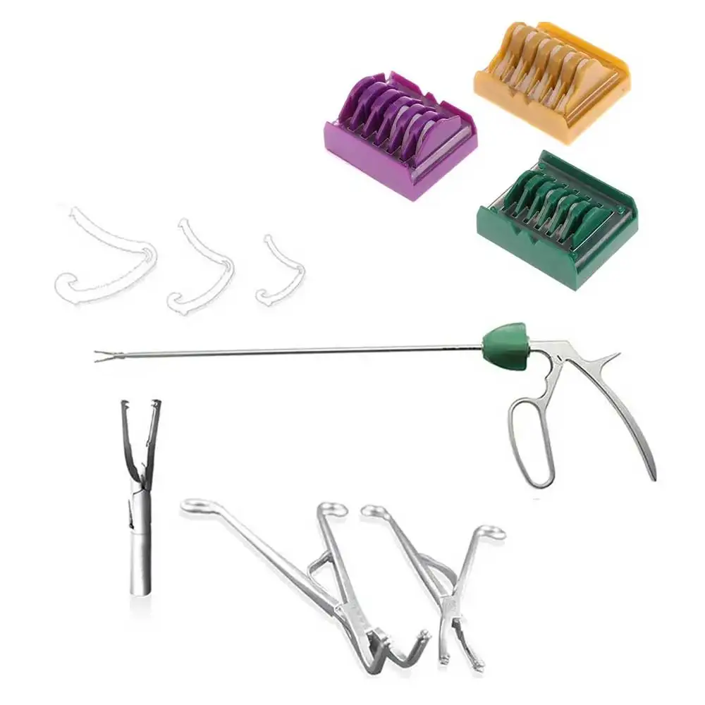 Medical Plastic Laparoscopic Polymer Ligation Clips Clips Endoscopy Surgery Surgical Vascular Clips Medical Tools - Image 5