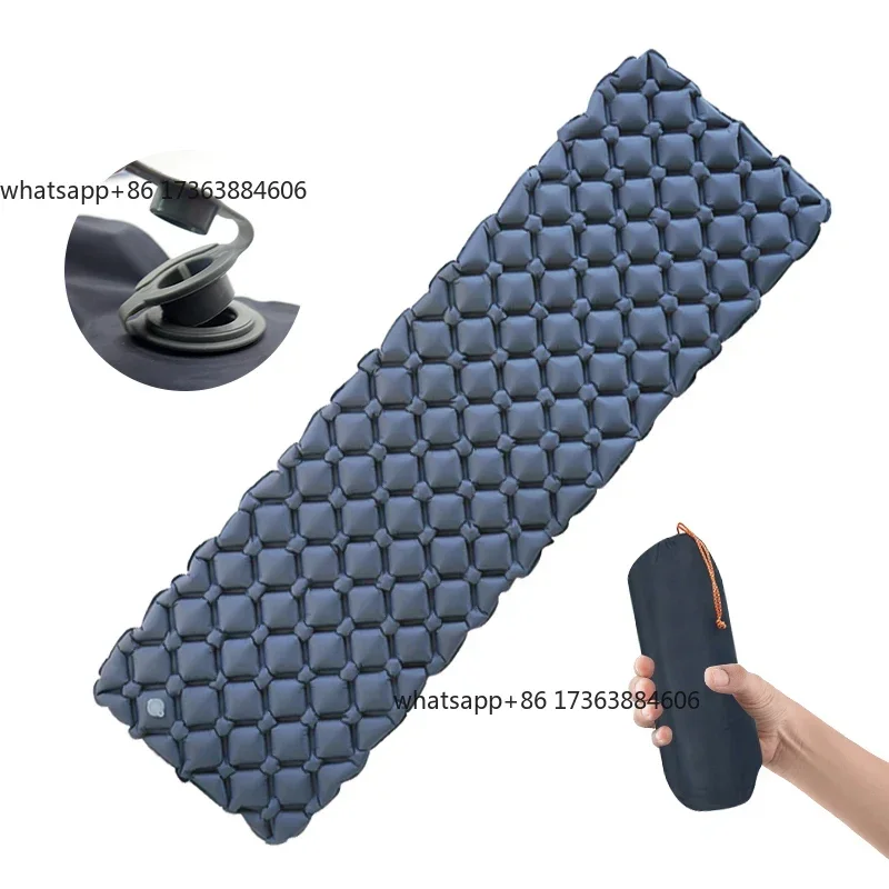 Camping Sleeping Pad Ultralight Inflatable Mattress Portable Outdoor Air Cushion Sleeping Mat for Travel Hiking