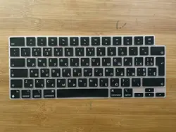 Ukrainian Russian Silicone Keyboard Cover for MacBook 2023 Pro14 A2779  Pro16 A2780 2022 Air 13 M2 A2681 Pro 14