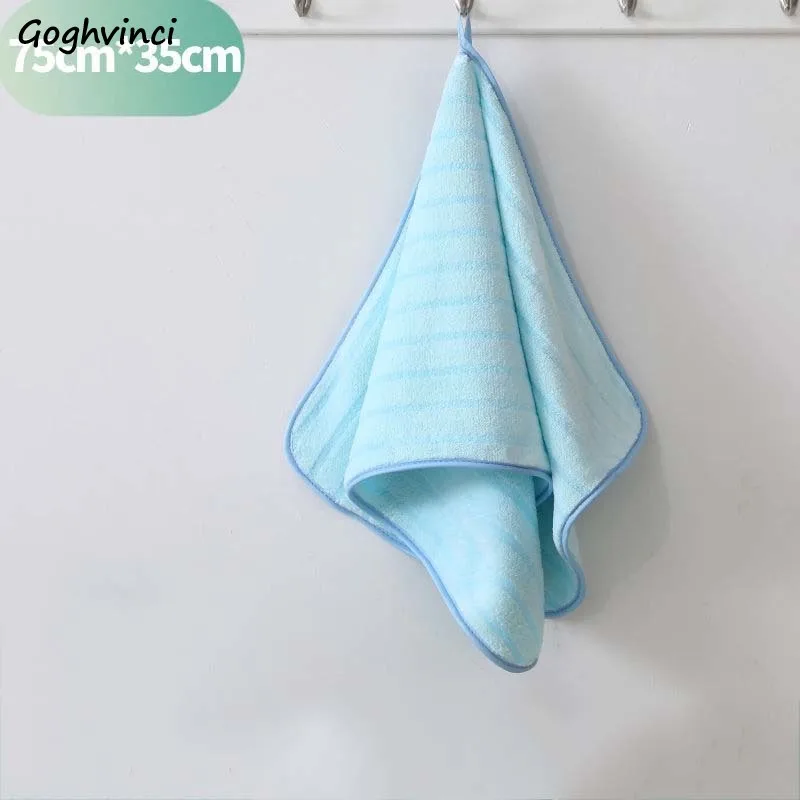 Water Absorbent Face Towels New Skin-Friendly Hair Hand Towel Cleaning Washcloth Travel Household Dormitory 35x75cm Soft Daily