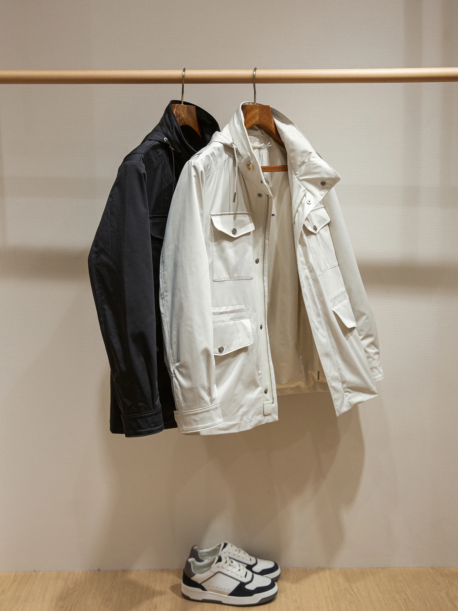 

Мужская повседневная куртка-жакет M65 для охоты, городская, модная, прямого кроя, с длинными рукавами, с капюшоном, средней длины, прочная