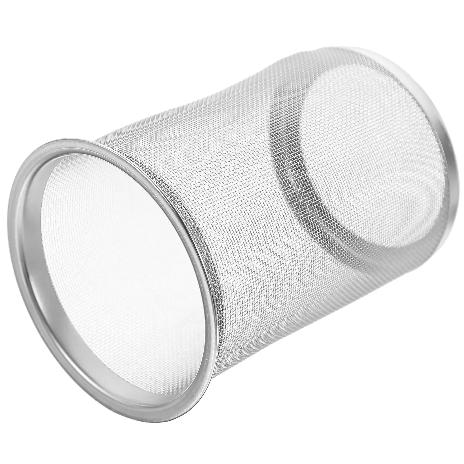 

Reusable Teapot Strainer Filter Silver Stainless Steel Large Fine Mesh Life Tea Pot Infuser Coffee Home Supplies Kitchen