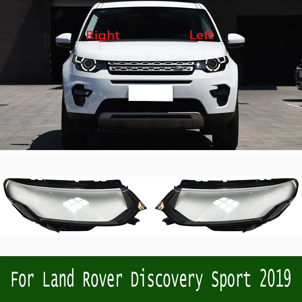 

For Land Rover Discovery Sport 2019 Car Front Headlight Lens Cover Lampshade Lampcover Head Lamp Light Shell