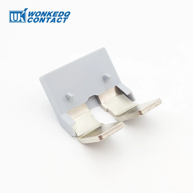 1Pc Eb 2-31 Inbrengen Brug Voor Ukh 150 High-Current Kabel Sluit Din Rail Terminal Blok draad Connector EB2-31 Bedrading Jumper