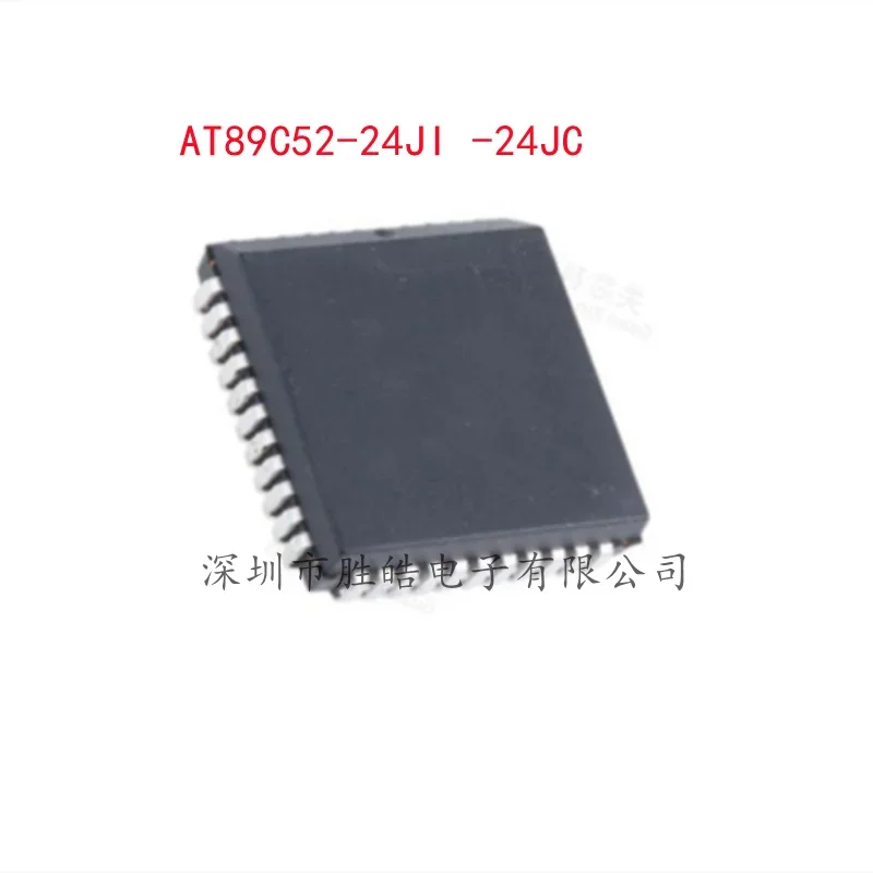 

(10PCS) NEW AT89C52-24JI -24JC -24JU AT89C52-24JI PLCC44 Micro Controller AT89C52-24JI -24JC