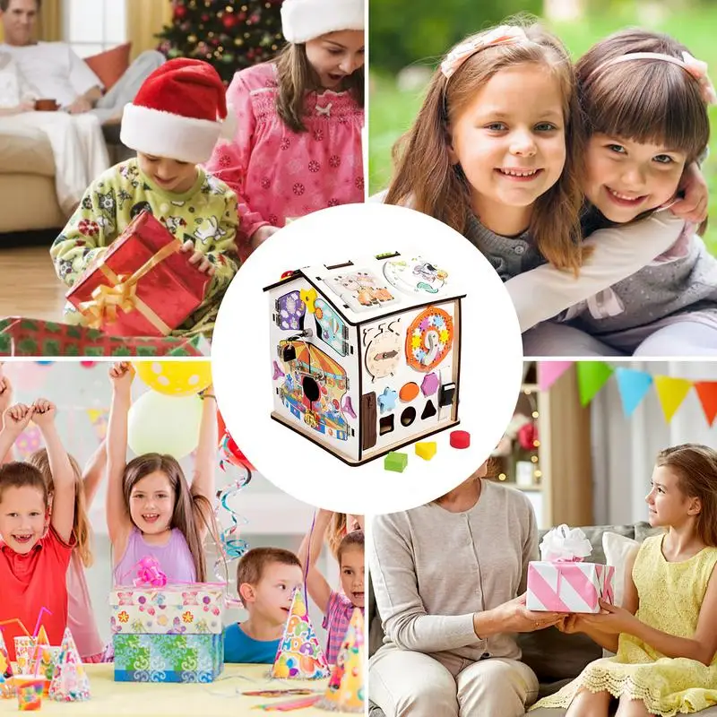 Casa ocupada brinquedo sensorial jogo brinquedos criativo novidade brinquedo de aprendizagem educacional para meninos e meninas de 3 anos