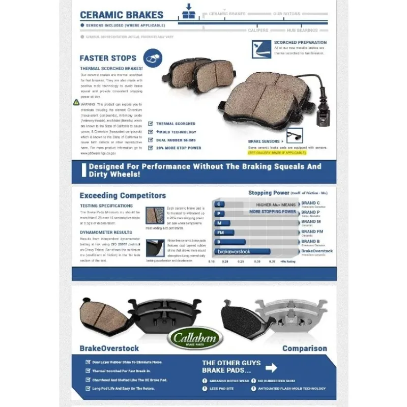 تسليم سريع 350 مللي متر + خلفي 348 مللي متر D/S 6 العروة [4] الدوارات + منصات الفرامل السيراميك + مقاطع [ يناسب 2012 2013 2014 2015 2016 2017 فورد F150