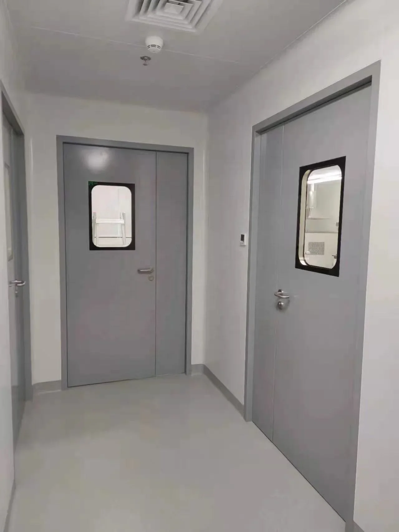 Außen- oder Innentür aus Stahl für Sicherheitskrankenhaus, Operationssaal, Metall für Krankenhaus- und Fabriklabor