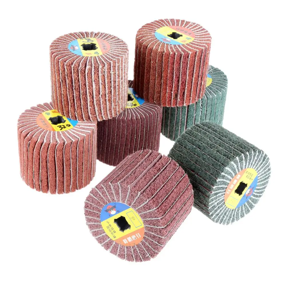 Non-woven Abrasive Grinding Polishing Wheels Combi Wheel Grit 40 To 320