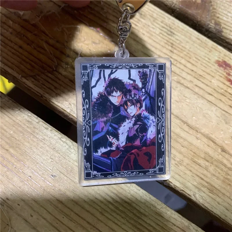 Anime Keychain Richard III Henry VI of England Acrylic Keyring strap Figure Hanging Accessories 6cm