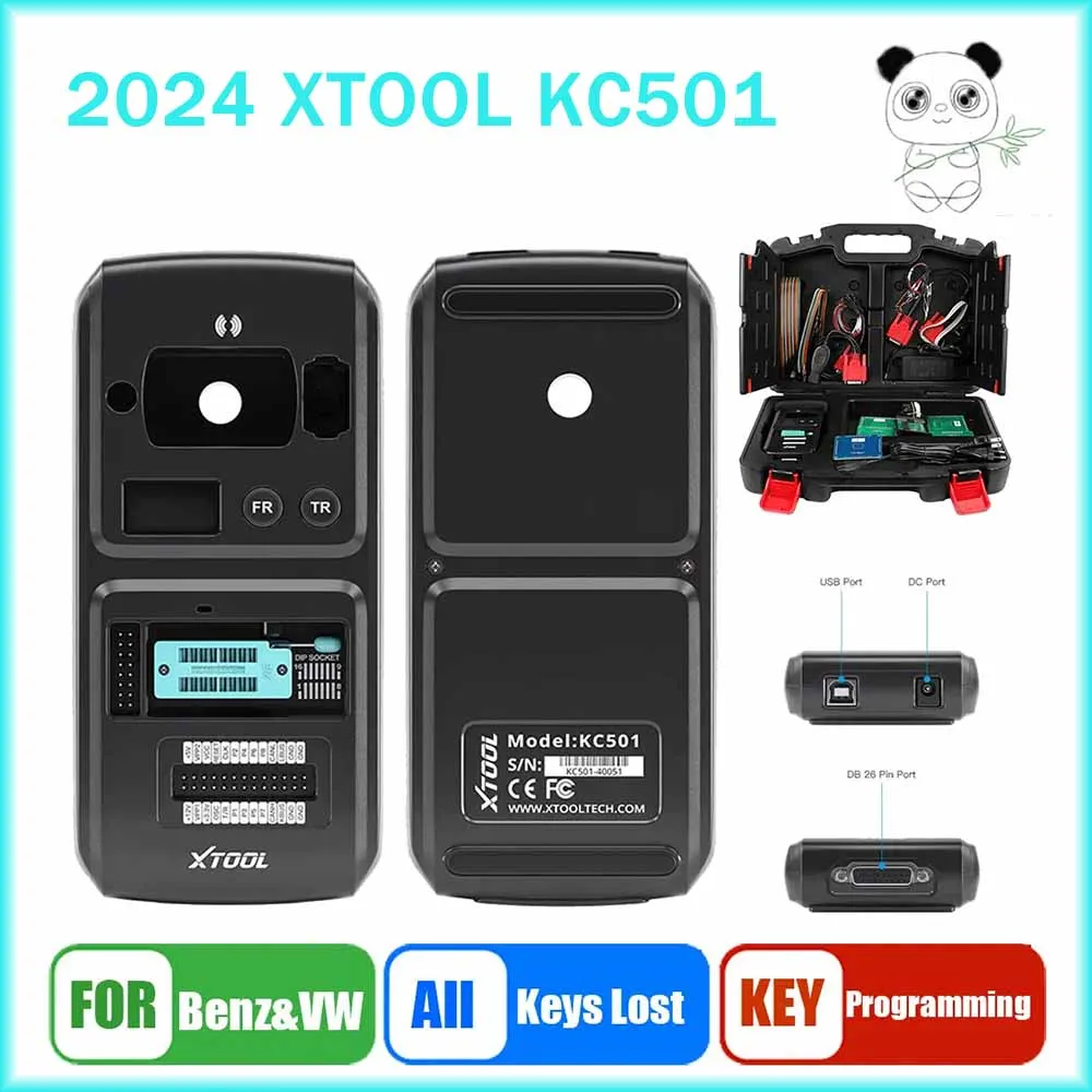 

XTOOL KC501 Professional Car Key/Chip Programmer ECU Reader For Benz Infrared Key Write MCU/EEPROM Chip Work on X100 PAD3 A80PRO