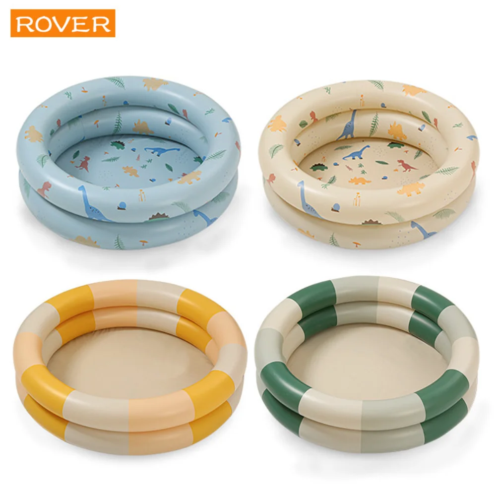 Baby Inflatable Swimming Pool, Outdoor Paddling Pool, Infant Pool, Children\'s Room Bath Ring, 87cm