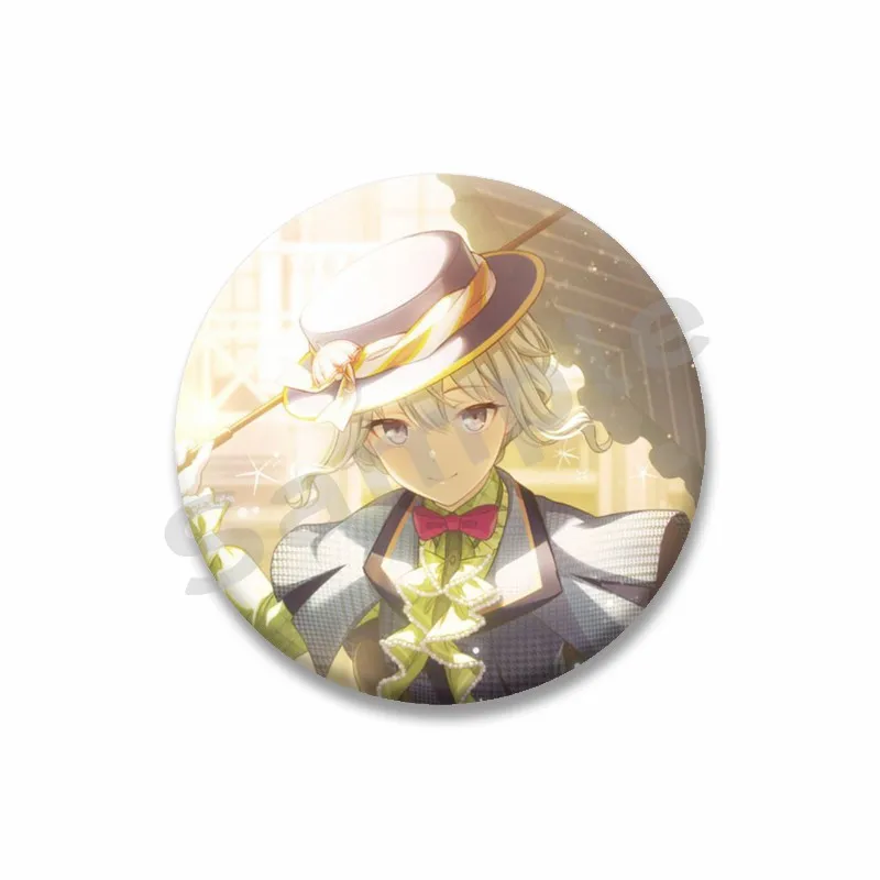 Cute Cartoon Idol Kusanagi Nene Soft Button Pin Project Sekai Colorful Stage Brooch Bag Hat Shirt Badge Jewelry Gifts for Friend