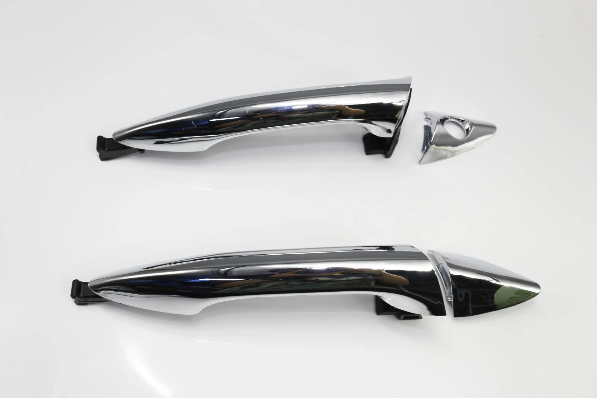 Exterior Door Handle For 2011-2014 Hyundai Elantra Set of 2 Front Sedan Chrome 826513X000 826523X010 826613X010 826623X020