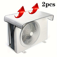 Outdoor Sunshade Air Conditioning Cover Air Conditioner Waterproof Dust Cover Washing Dustproof Sunscreen Air Conditioner Cover