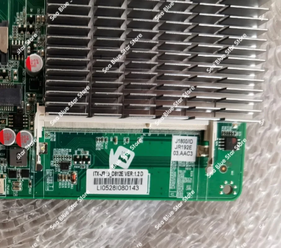 Industrial  Board ITX-JR19-D812E J1800 Integrated CPU 2.41 Clock Speed All-in-one Motherboard Used Disassembled Motherboard