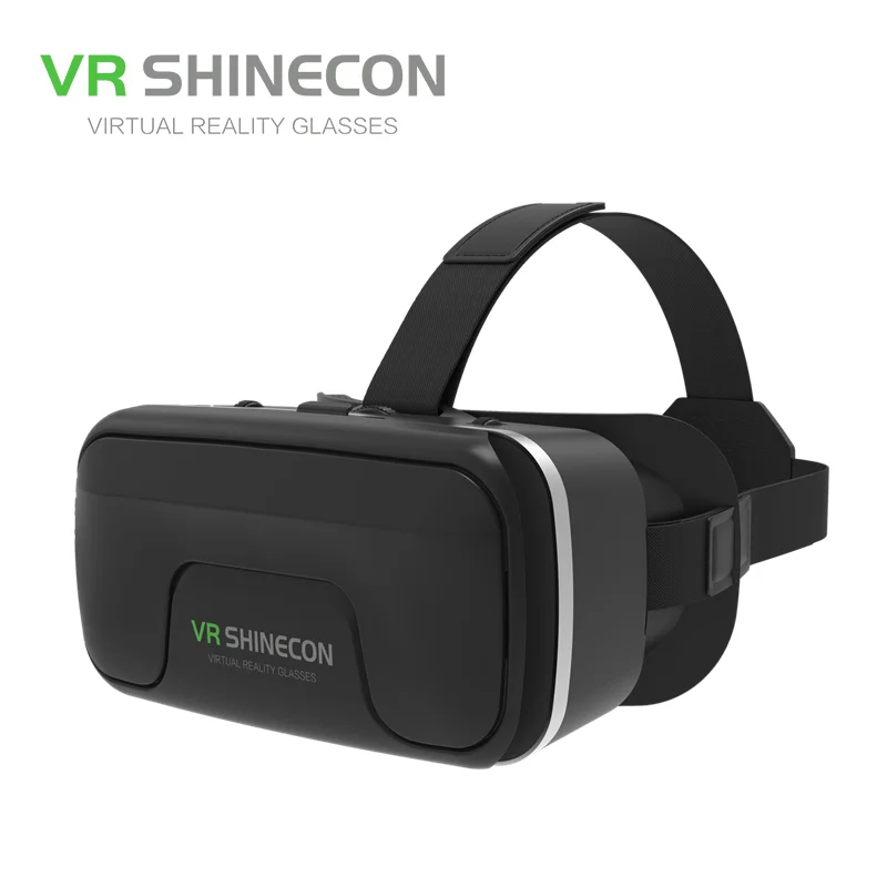 VR Shinecon new set 7-inch smartphone 3D video VR movie game headset 42mm anti distortion lens VR glasses