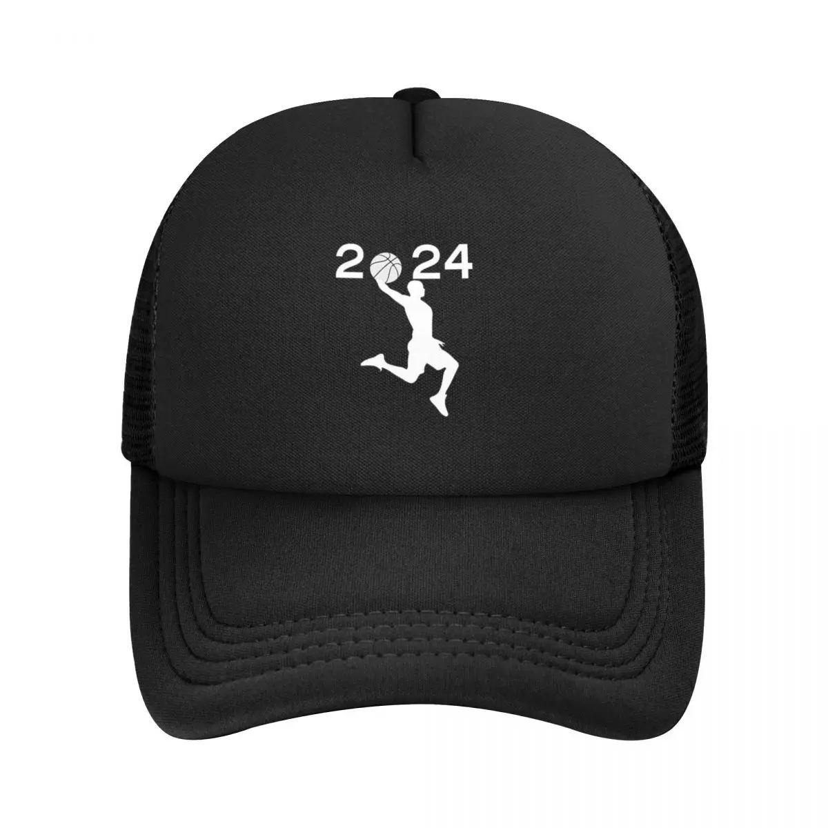 

Basketball Game 2024 High Qualiy Mesh Baseball Caps Women Men Four Seasons Female Grid Dad Cap Sport Coquette Sunscreen Hat