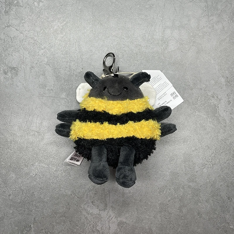 JC Kleiner Bienen-Anhänger, Marshmallow-Plüsch-Schlüsselanhänger, Golf-Plüsch-Schlüsselanhänger, Tauben-Serie Plüschtier, Rucksack-Anhänger, Schildkröten-Geschenk – Detail 6