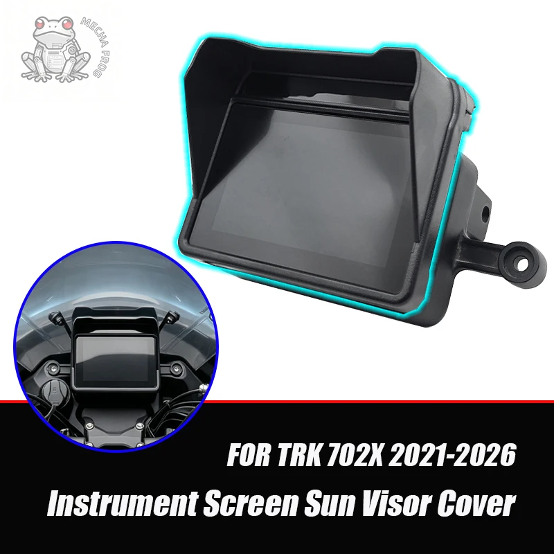 Motorcycle Sun Visor Meter Cover Protector FOR TRK 702X TRK 702 X 2021-2026 Screen Shield Dashboard Sunshade Cover