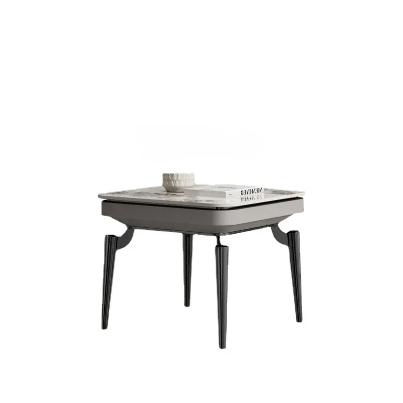 

Light Luxury Square Corner Table Modern Creative Living Room Sofa Side Table Simple Small Coffee Table
