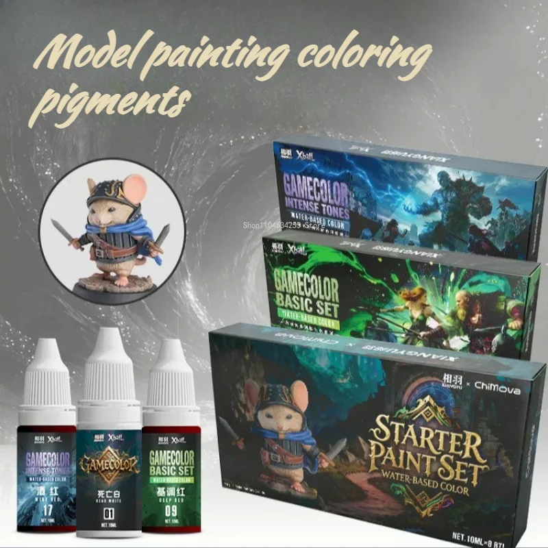 10 Ml of Game Model Specific Highly Concentrated Metallic Color Acrylic Paint Hand Painting DIY Model Strong Adhesion Coating