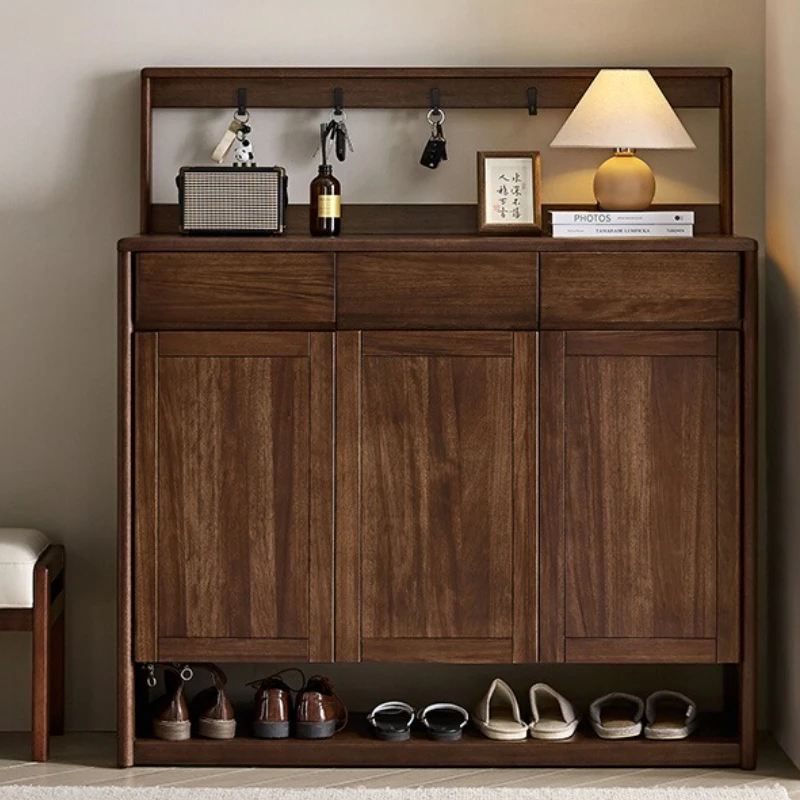 

Minimalist Modern Door Shoe Cabinet Locker Shoe Rack Organizer Shoerack Living Room Cabinets Furniture Hook With Key Luxurious