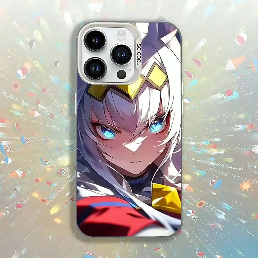 U-Uma Musume Pretty Derby Oguri Cap Phone Case For iPhone 17,16,15,14,13,12,11,Pro,Max,Plus,SE,Air,Mini Anti Fall White Bumper - Detail 1